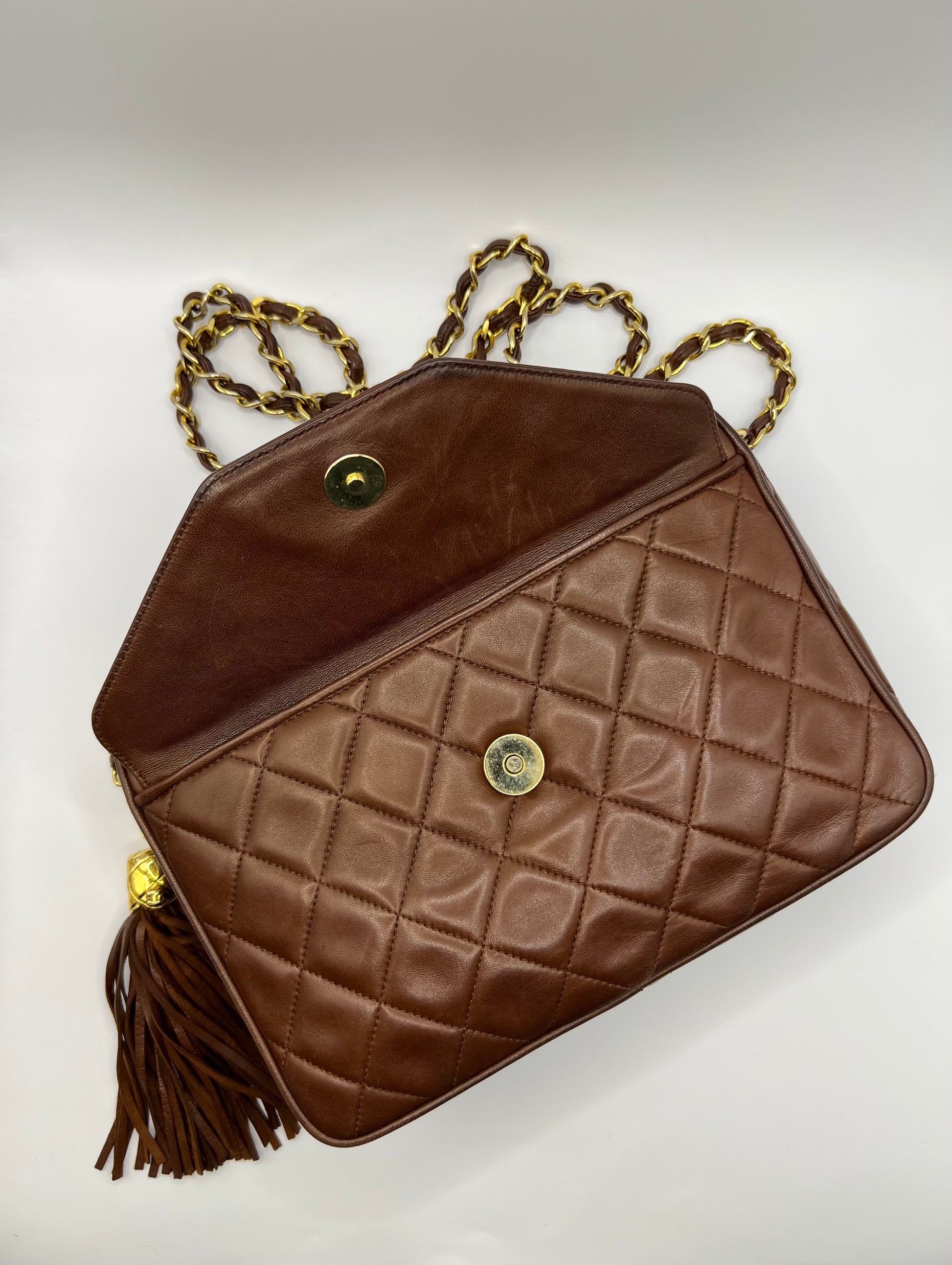 Vintage brown Chanel camera bag – amfindsnz